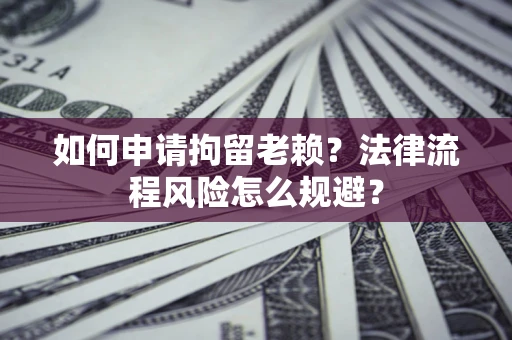 武汉如何申请拘留老赖？法律流程风险怎么规避？