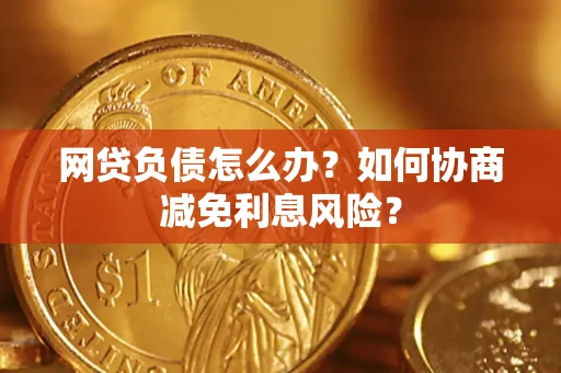 武汉网贷负债怎么办？如何协商减免利息风险？