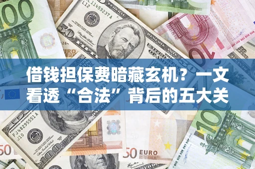 武汉借钱担保费暗藏玄机？一文看透“合法”背后的五大关键陷阱
