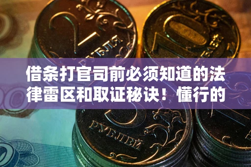 武汉借条打官司前必须知道的法律雷区和取证秘诀！懂行的人已经留好这些证据