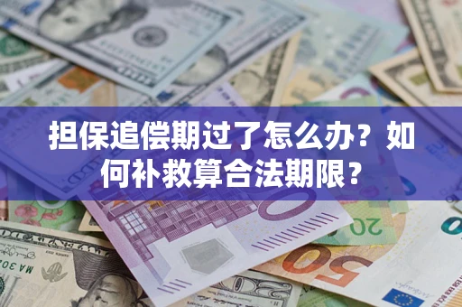 武汉担保追偿期过了怎么办？如何补救算合法期限？