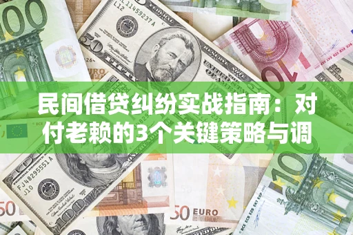 武汉民间借贷纠纷实战指南：对付老赖的3个关键策略与调解盲区解析