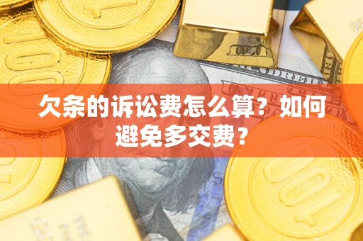 武汉欠条的诉讼费怎么算？如何避免多交费？