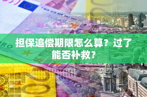 武汉担保追偿期限怎么算？过了能否补救？